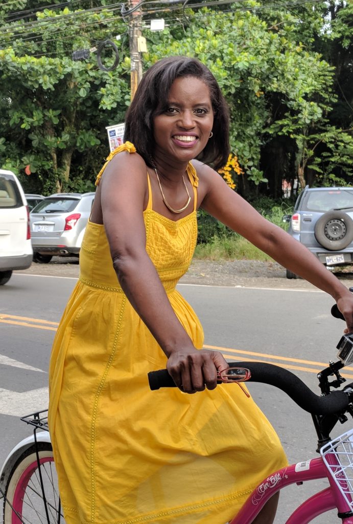 Kim Haas Riding Bike